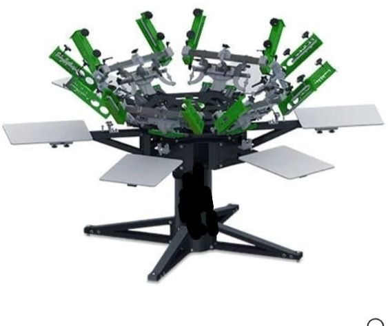 8 Station 8 Color T-shirt Printing Machine