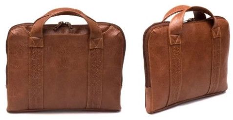 Leather Laptop Sleeve Bag