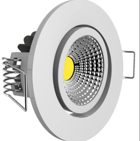 Flat Movable Round Recessed Light