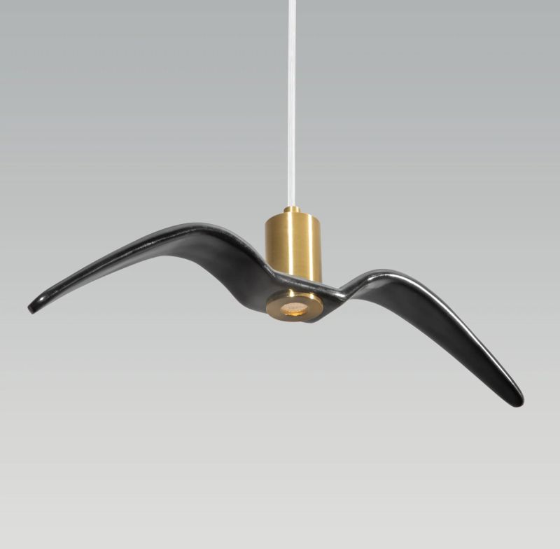 Fly Away Black LED Pendant Light
