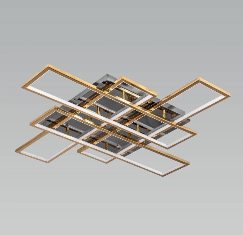 Square Up Smart (Dimmable & Remote) LED Chandelier