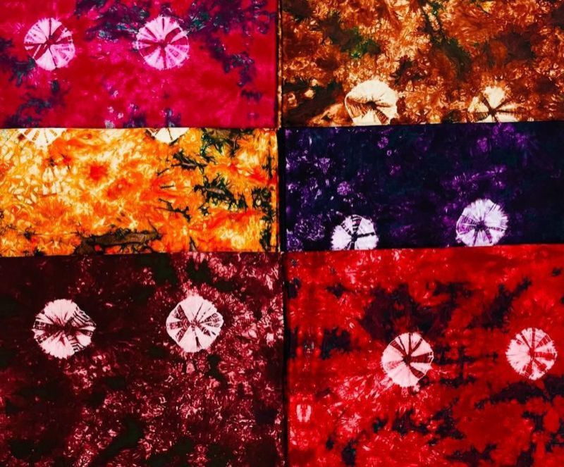 Tie Dye Nighty Fabric