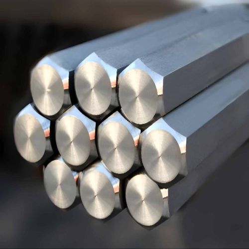 Titanium Hex Bar, Color : Silver for Industrial Applications