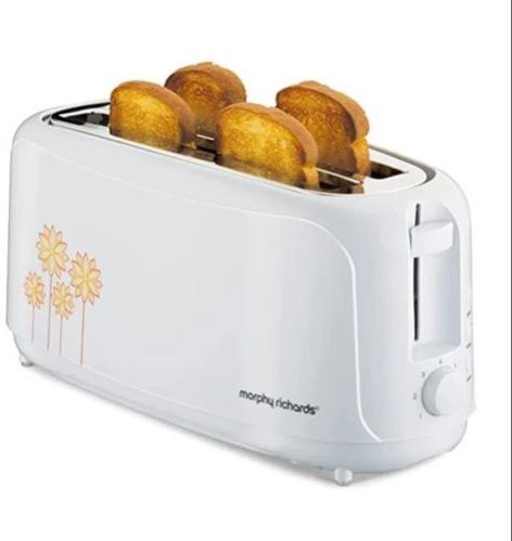 Stainless Steel Morphy Richards POP Up Toaster, Color : White