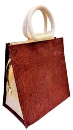 Jute Lunch Box Bags 10/10/6, Brand Name : Go Green Internaional