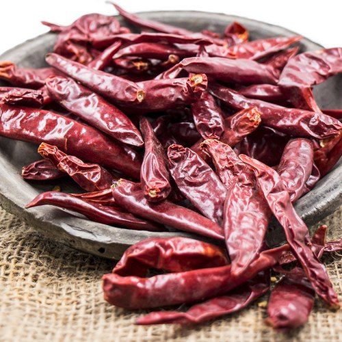 Dried Red Chilli, Commonly Used In Cooking To Add Heat And Flavor