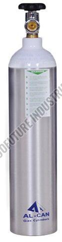 Alcan Aluminium Cylinder 2.2 Litres, Color : White for Medical