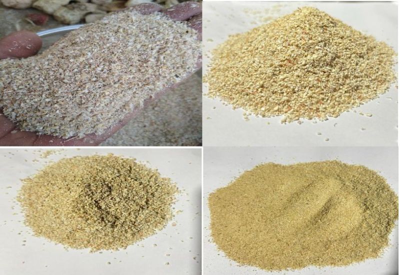 Light Brown Corn Cob Powder