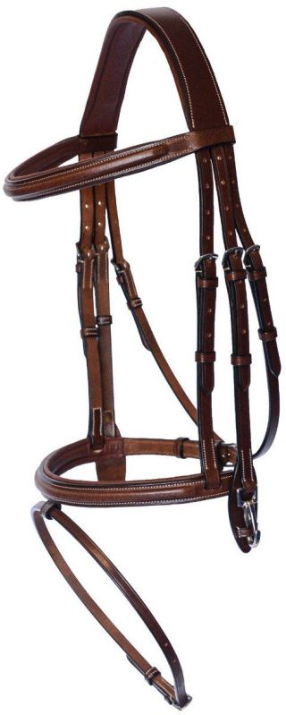 Brown Classic Leather Horse Bridle