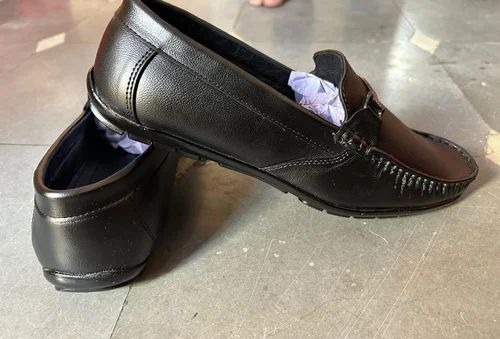 Mens Casual Brown Leather Tassel Loafers Shoes