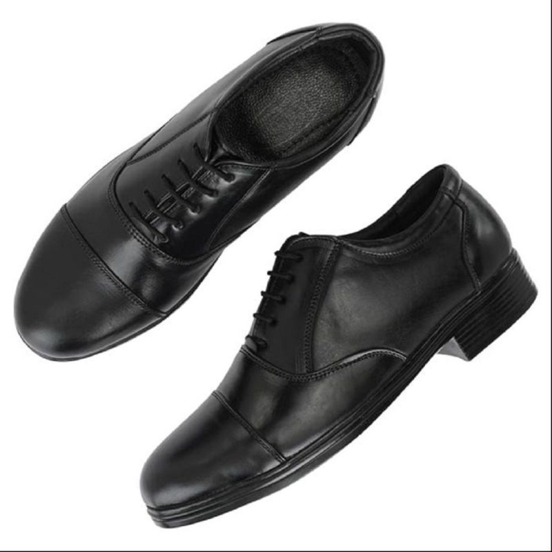 Mens Leather Black Oxford Shoes