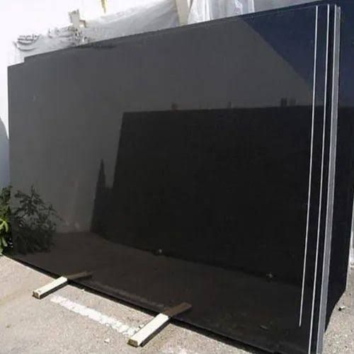 20mm R Black Polished Granite Slab Multisizes