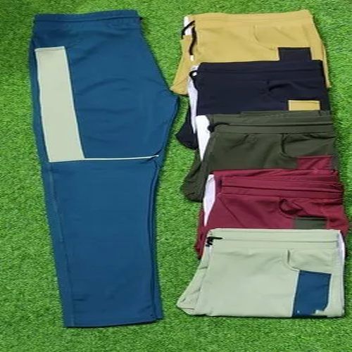 Polyester Mens Plain Poly Cotton Lowers, Technics : Machine Made