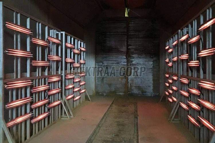 Halogen Infrared Car Paint Curing Lamp