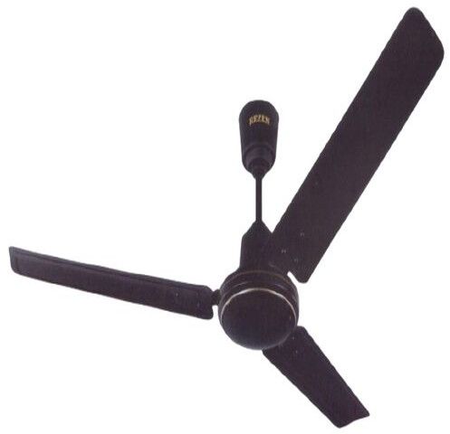 Metal Rezen Tezas Coffee Brown Ceiling Fan, Power Source : Electric