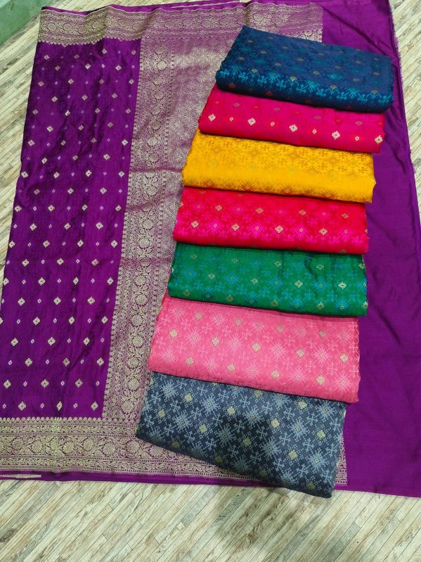 Premium Marshu Silk Saree with Zari Border