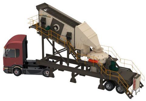 Wheel Mounted Vsi Plant