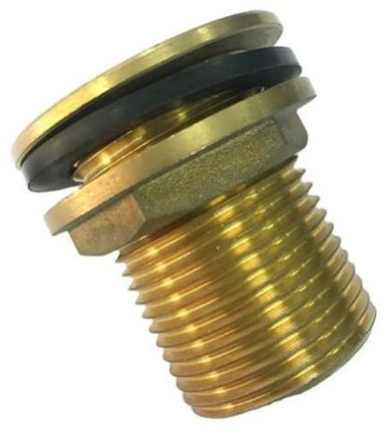 1 Inch CP Brass Tank Connector
