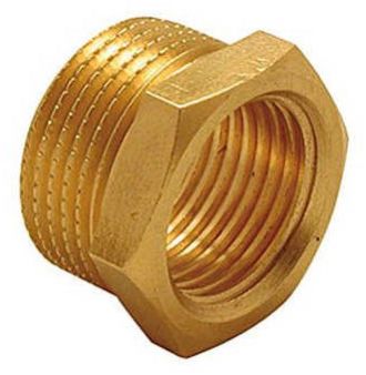 1X3/4 Inch CP Brass Golden Bush