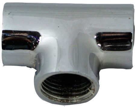 3/4 Inch CP Brass Tee