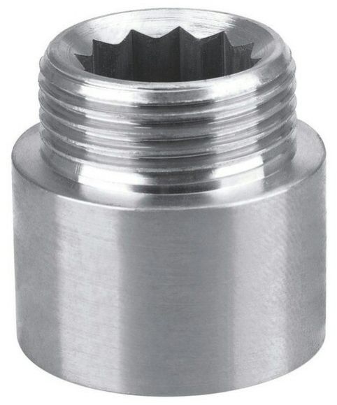 Heavy Duty CP Brass Round Nipple