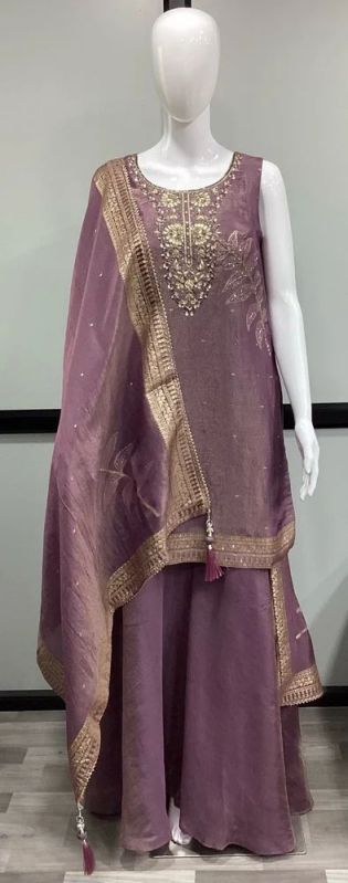 Ladies Fancy Silk Suit