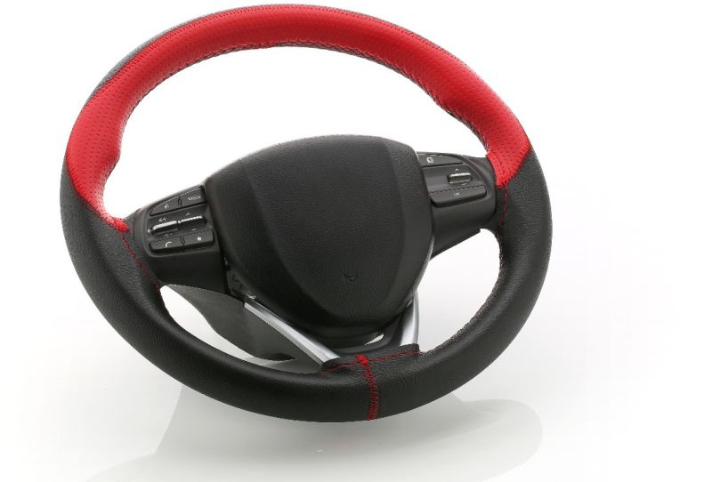 Hand Stitched Synthetic Car Steering Cover