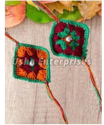 Bracelet CTRI-46-001 Yarn Rakhi Set