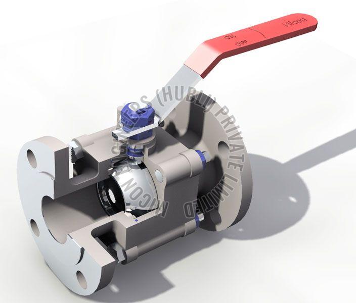 Cast Steel Floating Ball Valve