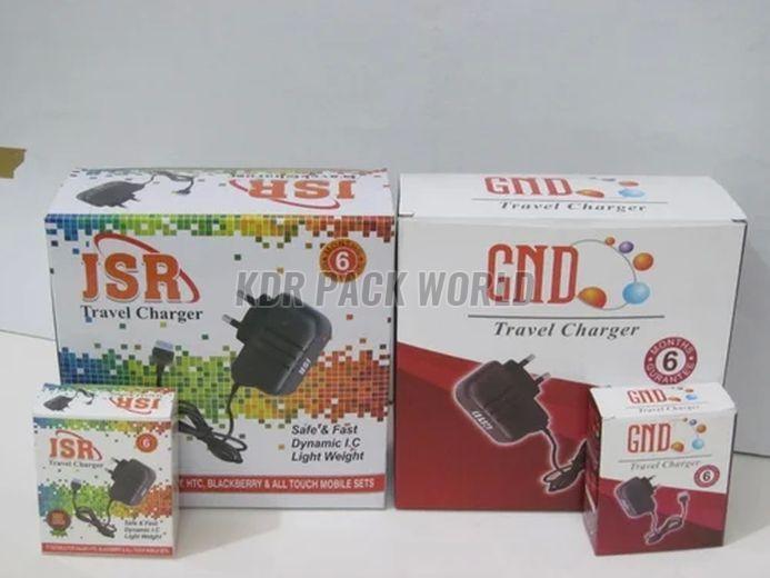 Printed Mobile Charger Packaging Box