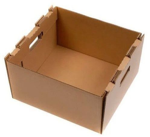Cardboard Die Cut Corrugated Box, Packaging Type : Brown