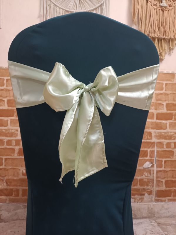 Satin Sash Chair Cover Bow