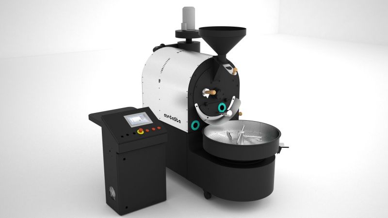 25kg High-Capacity Coffee Roasting Machine with Dual Gas Option and Software Integration