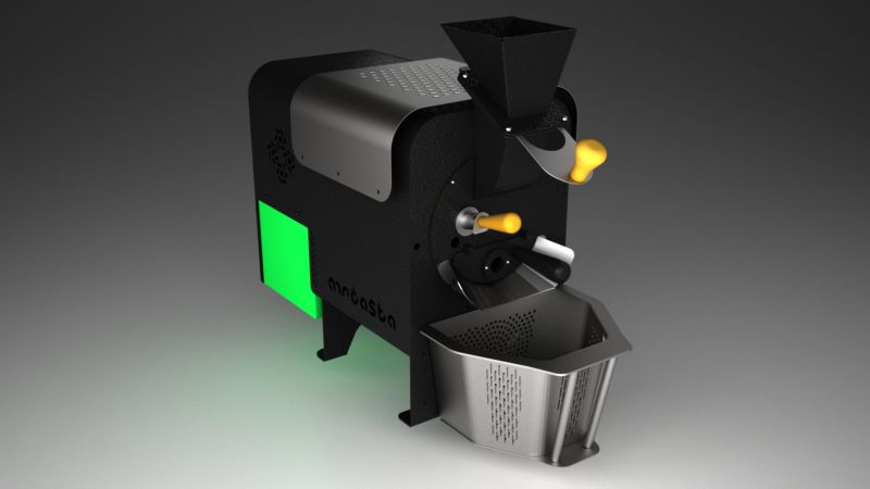 500g Electric Coffee Roaster with LED Controller & Profile Roasting System