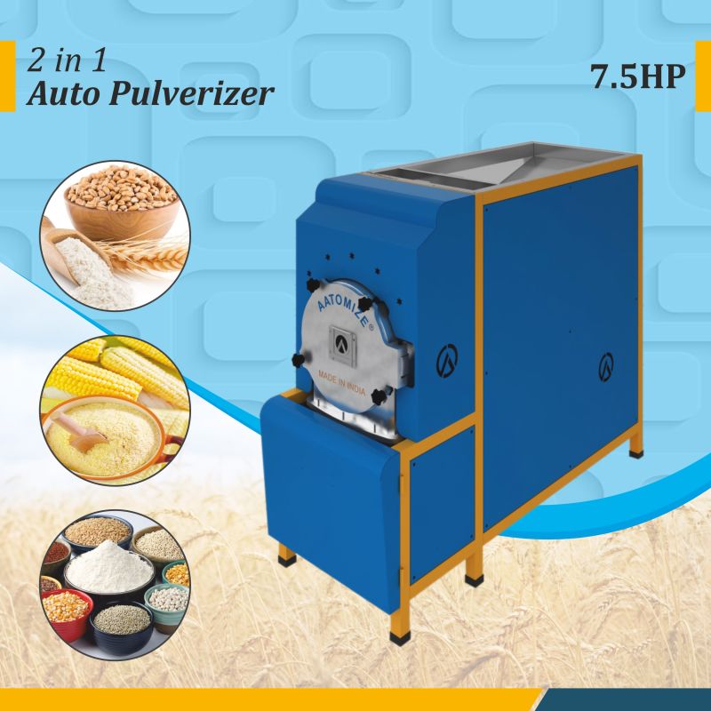 7.5HP Heavy Duty 2-in-1 Pulverizer Machine