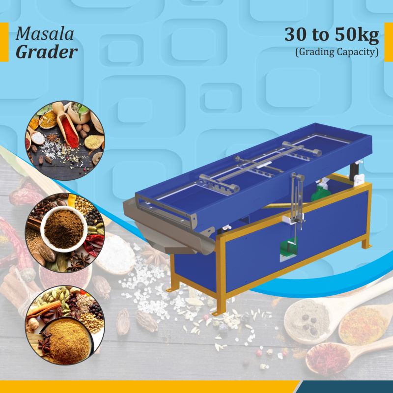 Masala Grader Machine for Multi-Mesh Spice Sorting