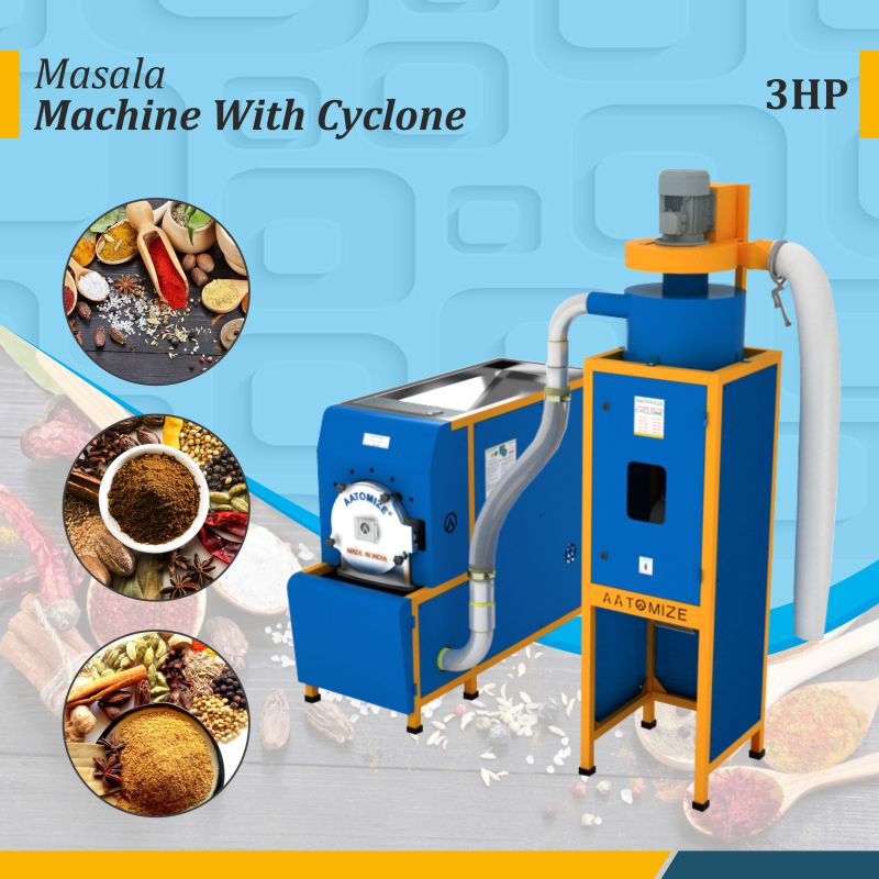 semi-automatic Cyclone Masala Processor Machine