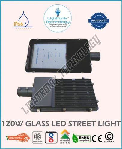 120 Watt Glass LED Street Light, Brand Name : Lightronix