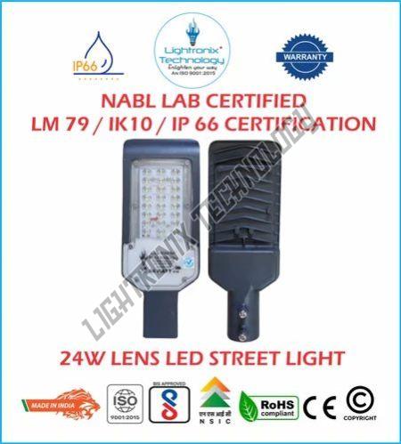 24 Watt LED Street Light With Lens