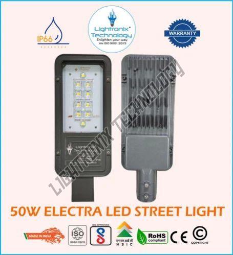 50 Watt Electra LED Street Light, Brand Name : Lightronix