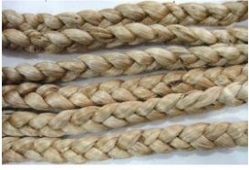 Jute Braid Rope, Color : Natural