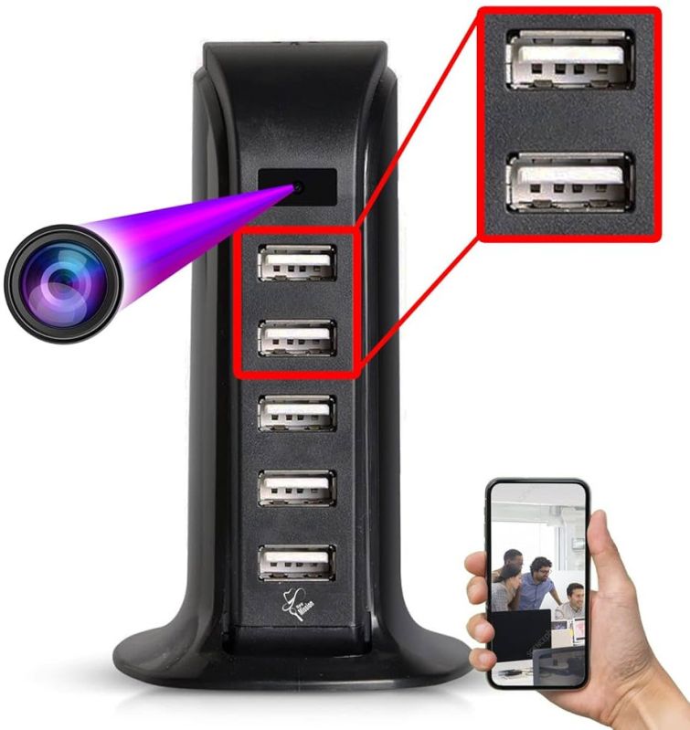 Multi Port USB Charger Camera