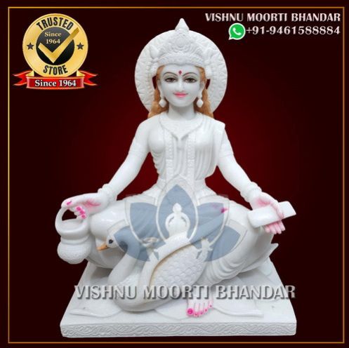 Marble Gayatri Mata Statue