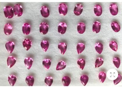 Pink Sapphire Ovl CTS-71.58 for Jewelry Making