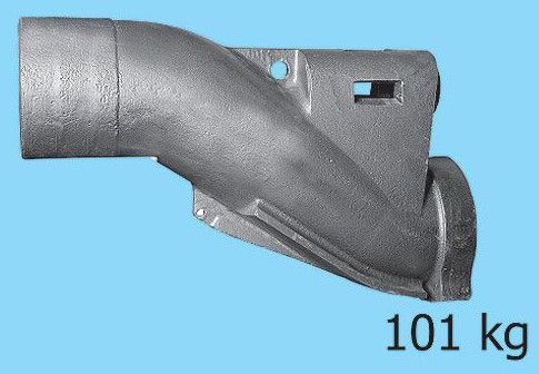 Alloy Steel S Valve For Concrete Pump