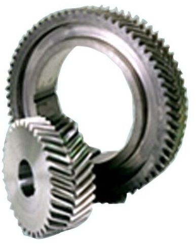 Steel Double Helical Gear, Color : Metallic