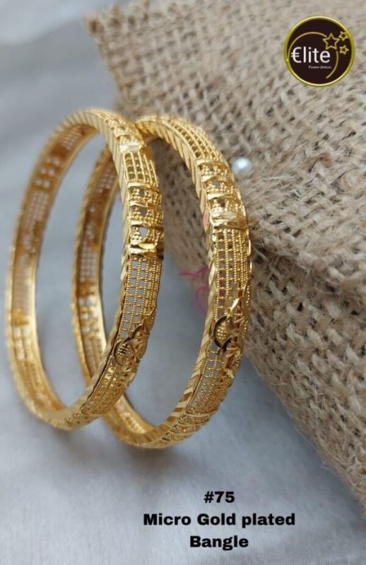 Elite Women Micro Gold Plated Bangle