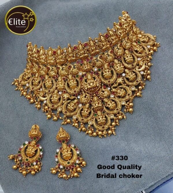 Elite Women Bridal Choker Set