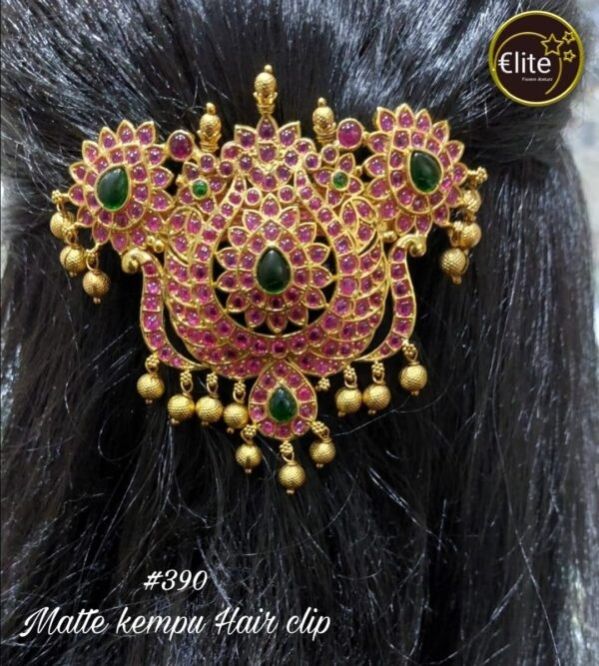 Elite Women Matt Kempu Hair Clip