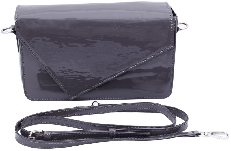 Latest Patent Boxy Sling Handbag for Women